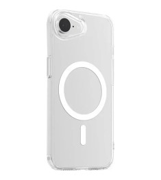 Чохол Blueo Crystal+ Drop Resistance MagSafe для Apple iPhone 16e (прозорий)
